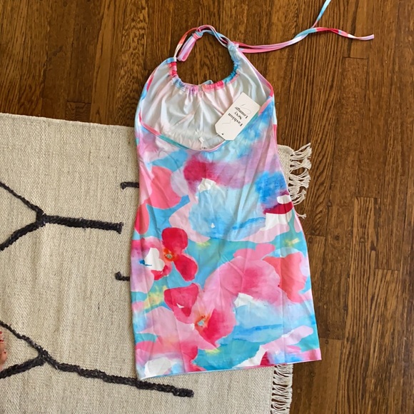 Floral Dye Mini Dress - Picture 4 of 4